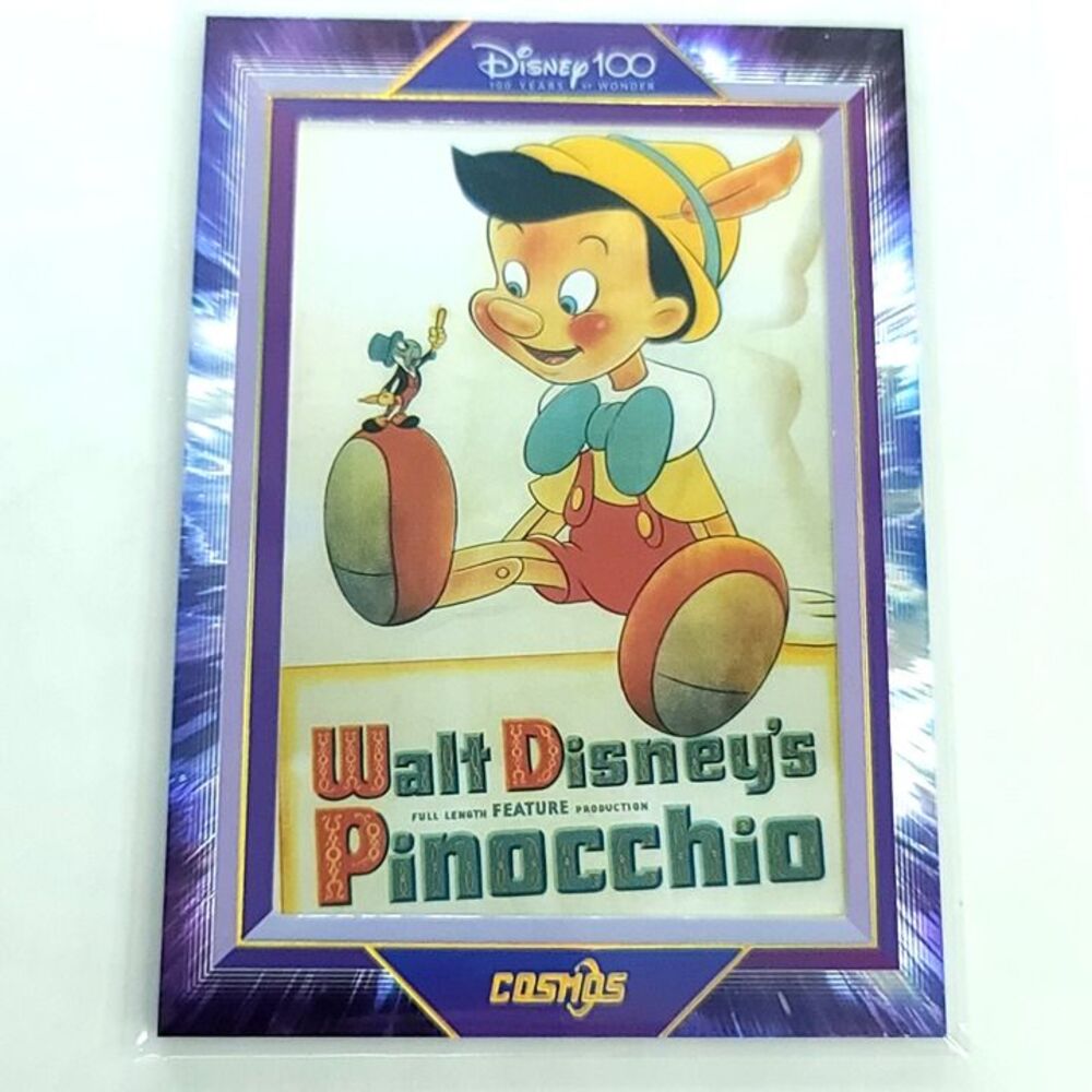 Pinocchio 2023 Kakawow Cosmos Disney 100 All Star Movie Poster 010/288
